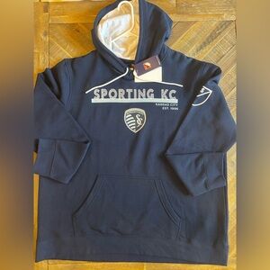 Sporting KC Navy Hoodie